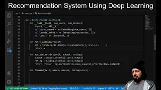 Building a recommendation system using deep learning
