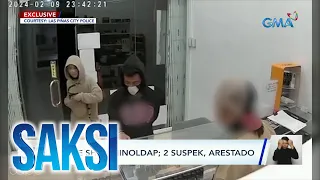 Vape shop, hinoldap; 2 suspek, arestado | Saksi