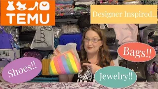 Temu Haul! MORE Bags, Jewelry, and Shoes! Designer Dupes 🔥👜