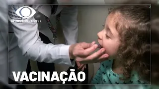 Campanha de vacinação contra a poliomielite termina hoje em SP