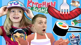 ОТКРЫЛИ ЯПОНСКИЙ РЕСТОРАН или СИМУЛЯТОР СУШИ БАРА от FFGTV в Игре Kitchen Sushi