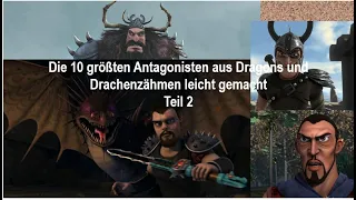 Die 10 stärksten Feinde aus Drachenzähmen leicht gemacht I Teil 2