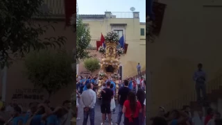 Cereo contadini festa da Gaetano frutta e verdura..