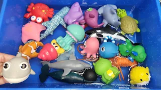 Sea Animals for kids| Sea creatures names & Facts  | Sea animal toys