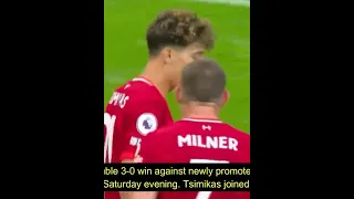 James Milner slapped Tsimikas | Grow up #Shorts