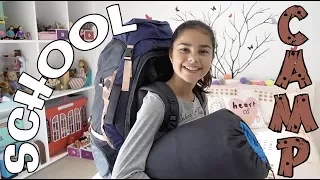 Packing for School Camp Routine | Grace's Room