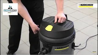 Karcher NT 48/1 Wet & Dry Vacuum Cleaner - Compact 48 litre wet & dry multi-purpose vacuum