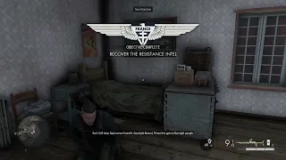 Sniper Elite 5 - Mission 1 The Atlantic Wall: Recover The Resistance Intel and Exfiltrate Gameplay