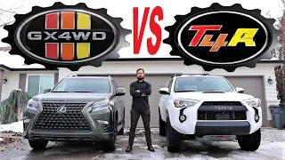 2023 Lexus GX 460 VS 2023 Toyota 4Runner: Dinosaurs Do Still Walk The Earth