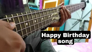 Happy Birthday Song Bass Cover