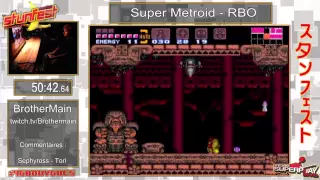 [STUNFEST 2015] Super Metroid - Reverse Boss Order by BrotherMain