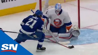 Brayden Point Cuts In & Dekes Around Thomas Greiss To Score Off Great Individual Effort