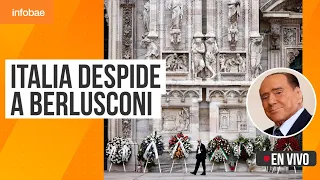 Italia despide a Silvio Berlusconi con un funeral de Estado en la catedral de Milán