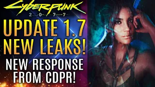 Cyberpunk 2077 - Update 1.7! New Leaks From Datamine! 3rd Person View?  All New Updates!