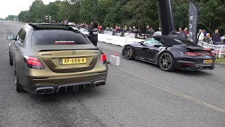 Porsche 992 Turbo S vs BRABUS Mercedes-AMG E63 S 4Matic+