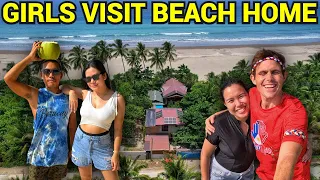 GIRLFRIEND AND MANILA GIRL at PHILIPPINES BEACH HOME - First Island Experience