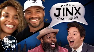 Jinx Challenge with Ciara and Russell Wilson | The Tonight Show Starring Jimmy Fallon