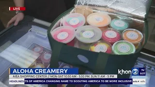 Aloha Creamery serving up local snack favorites