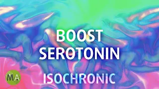 Boost Serotonin + Dopamine Uplifting Ambience 10Hz Isochronic Tones, 528Hz