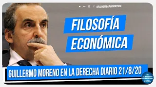 Guillermo Moreno en La Derecha Diario 21/8/20