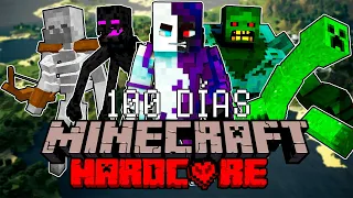 I SURVIVED 100 days in a MUTANTS Apocalypse in Minecraft HARDCORE and this is what happened...