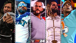 WWE 2K24: I Put Best Mods Inside The Elimination Chamber!