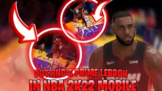 I PUT A PRIME LEBRON BACK ON THE HEAT ON NBA 2K22 *SHOCKING*