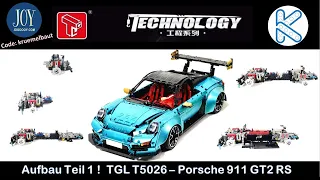 Überraschend viele Funktionen! Aufbau Teil 1 TGL T5026 b Porsche GT2 RS 911