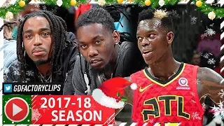 Dennis Schroder CLUTCH Full Highlights vs Mavericks (2017.12.23) - 33 Pts, 7 Ast, MIGOS WATCHING!