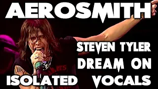 Aerosmith - Dream On - Steven Tyler - Isolated Vocals - Analysis and Singing Lesson