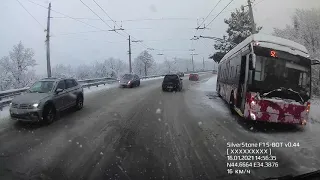 В Крым пришла ЗИМА! Очередной нежданчик за Ангарским перевало!