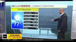 KDKA-TV Evening Forecast (5/11)