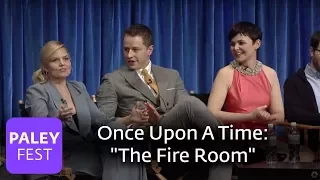 Once Upon A Time - Jennifer Morrison and Ginnifer Goodwin On "The Fire Room" Special Effects