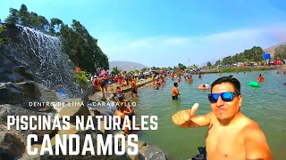 como llegar a LAS PISCINAS NATURALES CANDAMOS