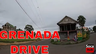 Driving In Grenada: Drive From River Antoine to Bathway Beach,Through Rose Hill & back to Tivoli 4K