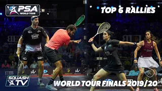 Squash: Top 6 Rallies - World Tour Finals 2019-20