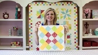 Wishes Quilt Along Block Seven: Courthouse Lawn - Fat Quarter Shop