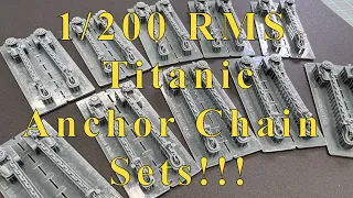 1:200 RMS Titanic Build Video 46 Anchor Chains