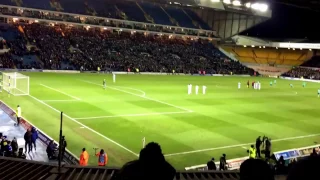 Leeds United vs Derby County 'Marching on together' loud! At Elland Road 2017