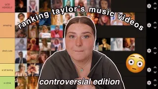 Tier ranking EVERY Taylor Swift music video