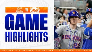 Mets vs. Marlins Game Highlights (9/20/23) | MLB Highlights
