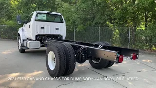 2021 F750 SD Cab and Chassis