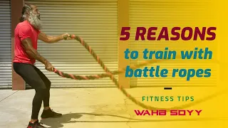 5 reasons why you must train with BATTLE ROPES for strength and conditioning for older men!