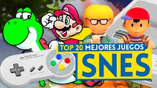 Los MEJORES JUEGOS de SUPER NINTENDO - TOP 20