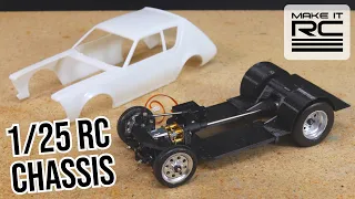 RC AMC Gremlin Drag Build 3D Printed Chassis Assembly
