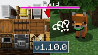 ВЫШЕЛ НОВЫЙ Minecraft Pe 1.10.0 ( РЕЛИЗ ) -  НОВЫЕ ДЕРЕВНИ , АРБАЛЕТ И НОВЫЕ ПРЕДМЕТЫ , ПОЛНЫЙ ОБЗОР