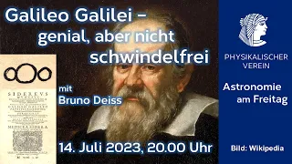 Galileo Galilei – genial, aber nicht schwindelfrei | Bruno Deiss