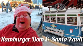 Mit Helge auf dem Hamburger Dom und dem Santa Pauli Weihnachtsmarkt #hamburgistfüralleda #xmas
