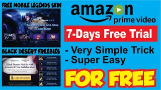 How to Create Free Trial Account on Amazon Prime