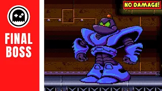 Tiny Toon Adventures Buster's Hidden Treasure (SG) - Final Boss - S. N. I. D. E. - (No Damage)